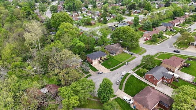birds eye view of property featuring a residential view