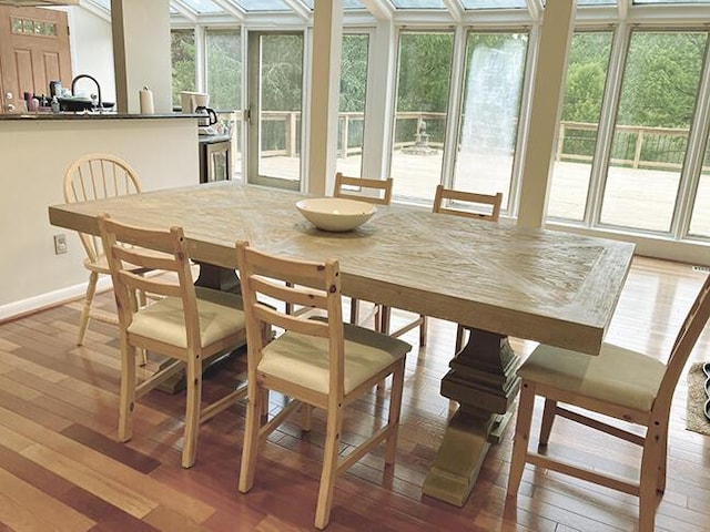 3426 Pepperhill Rd, Lexington, KY 40502 - dining space featuring light wood-style flooring and baseboards