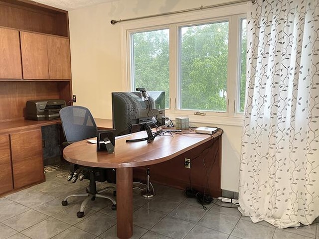 3426 Pepperhill Rd, Lexington, KY 40502 - office with healthy amount of natural light and light tile patterned flooring