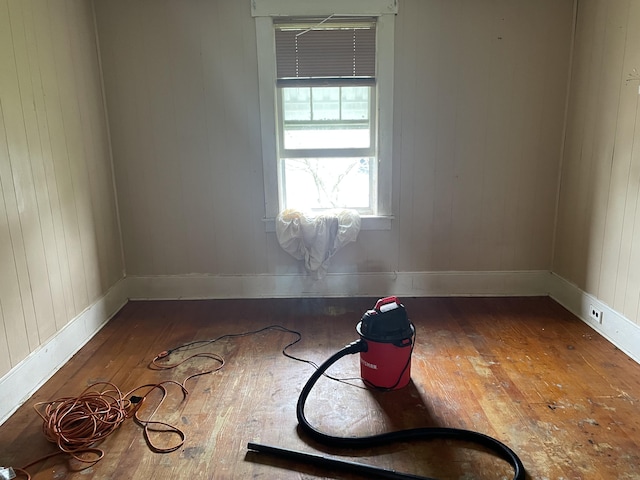 346 Slate Ave, Owingsville, KY 40360 - empty room featuring hardwood / wood-style flooring and baseboards