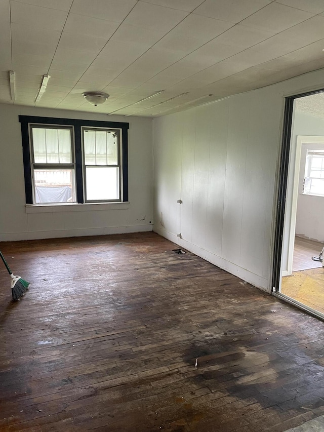 346 Slate Ave, Owingsville, KY 40360 - empty room with dark wood-style floors