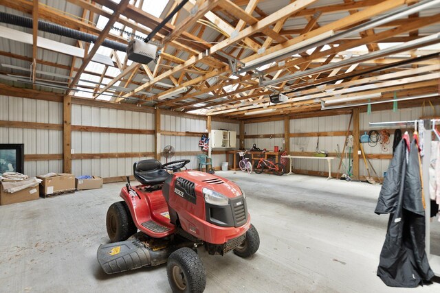 507 Holman Dr, Stanton, KY 40380 - garage featuring a garage door opener