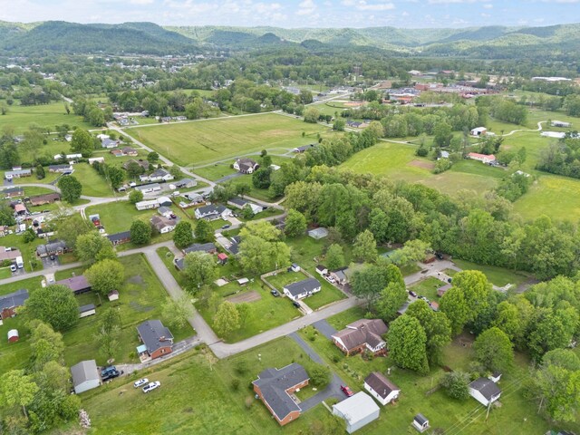507 Holman Dr, Stanton, KY 40380 - aerial overview of property's location featuring mountains