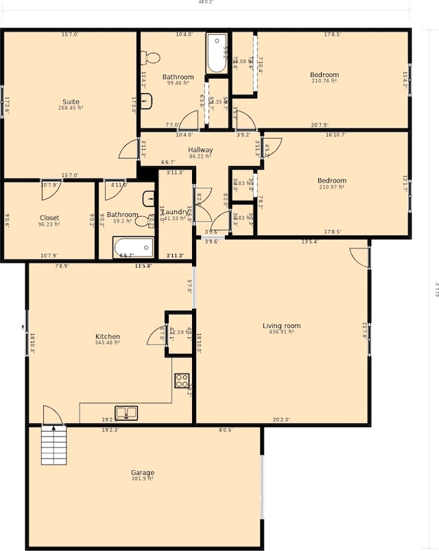 17 Jessica Way, Stanford, KY 40484 - floor plan / room layout