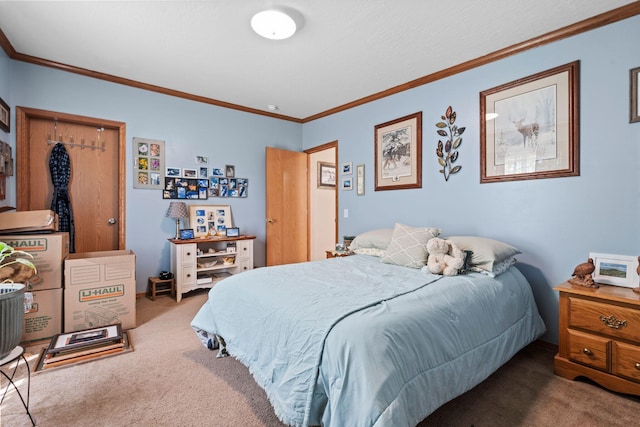 1142 Indian Creek Rd, Sadieville, KY 40370 - carpeted bedroom with crown molding