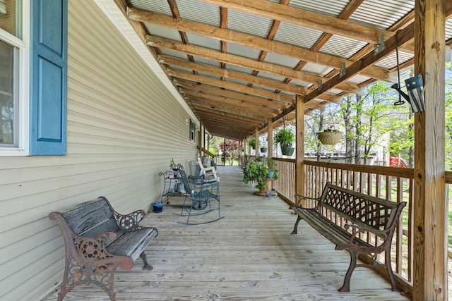 1142 Indian Creek Rd, Sadieville, KY 40370 - view of deck