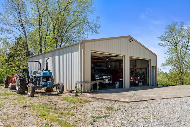 1142 Indian Creek Rd, Sadieville, KY 40370 - view of detached garage
