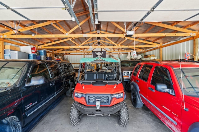 1142 Indian Creek Rd, Sadieville, KY 40370 - garage featuring a garage door opener