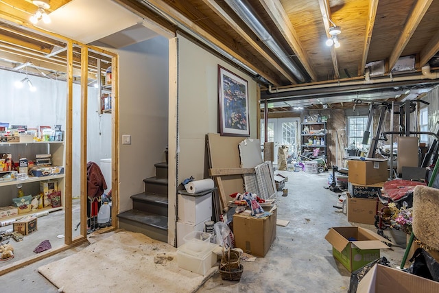 3120 Helmsdale Pl, Lexington, KY 40509 - basement featuring stairway