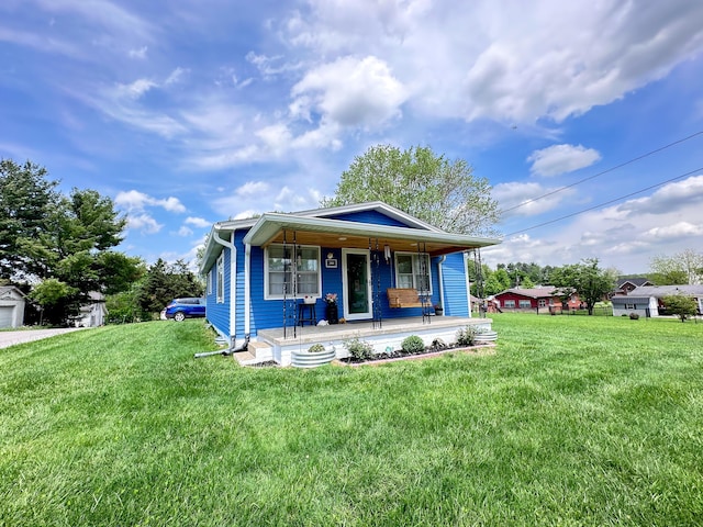 200 Summitt Ave, Somerset, KY 42501 - bungalow with a front lawn and covered porch