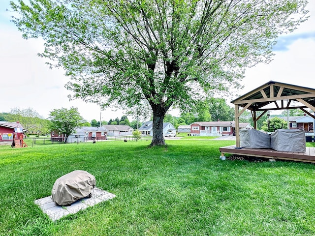 200 Summitt Ave, Somerset, KY 42501 - view of yard with a gazebo, fence, and a deck