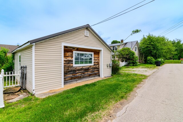 245 Cedar Grove Rd, Irvine, KY 40336 - view of home's exterior featuring an outdoor structure