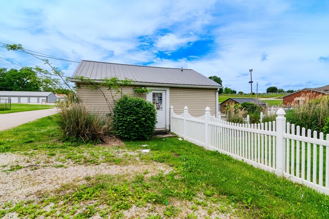 245 Cedar Grove Rd, Irvine, KY 40336 - view of home's exterior with metal roof