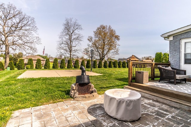 view of patio