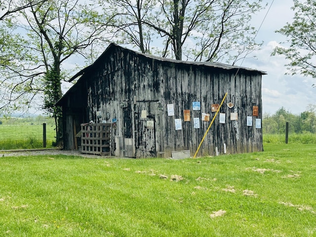 view of outbuilding with an outdoor structure