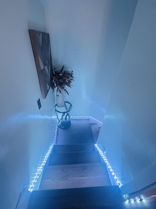 view of staircase