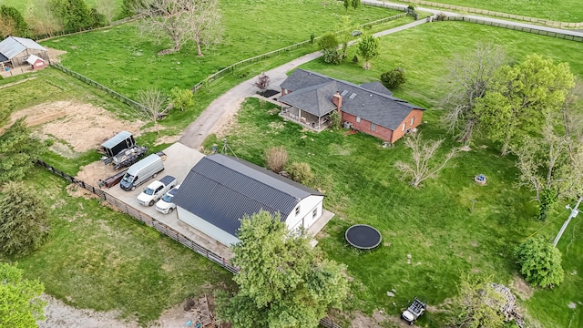 1144 Crenshaw Ln, Nicholasville, KY 40356 - birds eye view of property with a rural view
