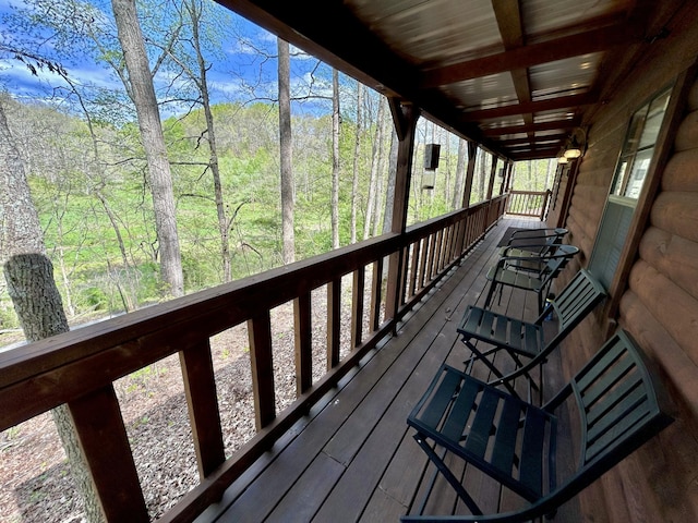 411 Alum Cave Rd, Annville, KY 40402 - view of deck
