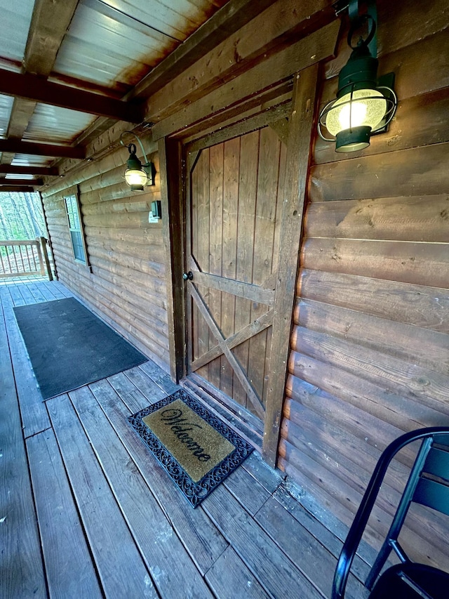 411 Alum Cave Rd, Annville, KY 40402 - view of wooden terrace