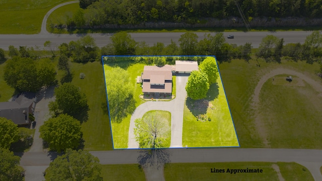 drone / aerial view