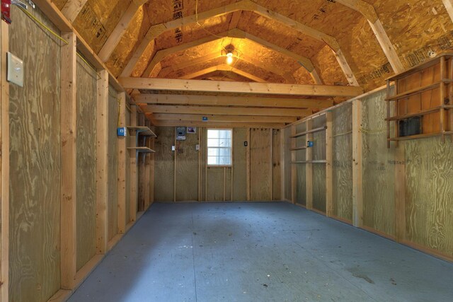 view of storage