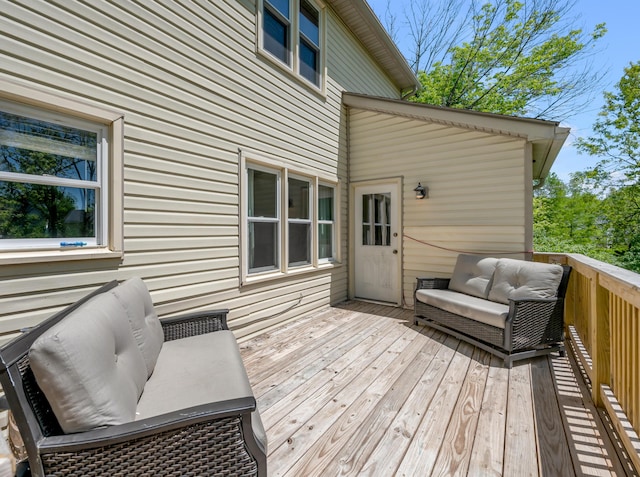 4805 Laurel Creek Cir, Lexington, KY 40515 - view of wooden terrace