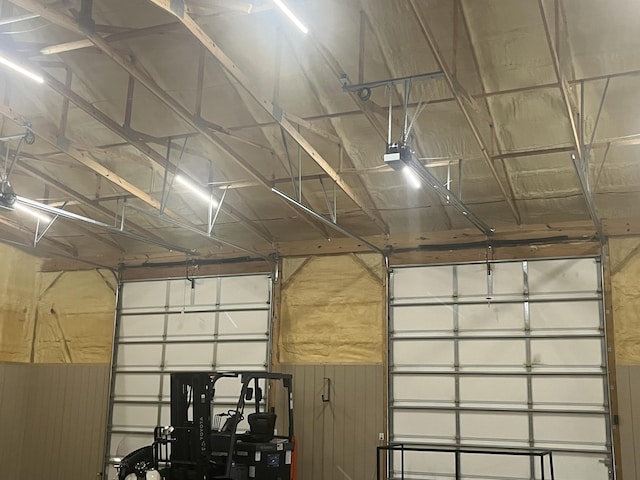 45 Pine Crest Rd, Lancaster, KY 40444 - garage featuring wooden walls