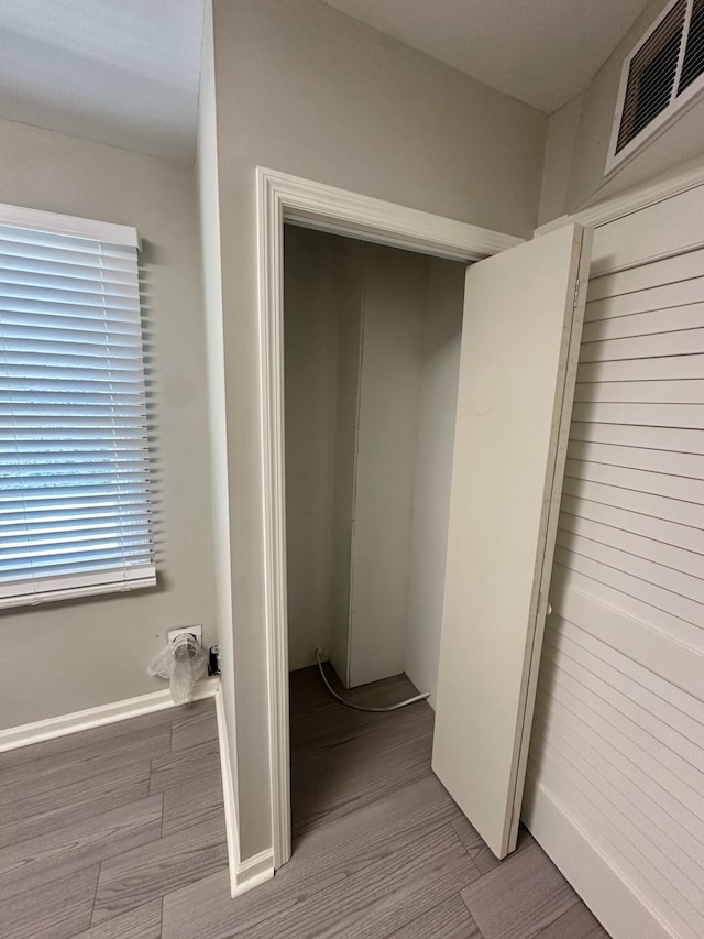closet with visible vents