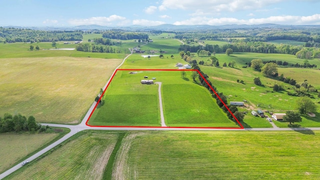 2805 W W Ridge Rd, Eubank, KY 42567 - bird's eye view featuring a mountain view and a rural view