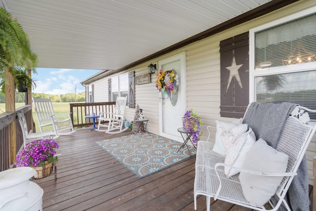 2805 W W Ridge Rd, Eubank, KY 42567 - view of wooden terrace