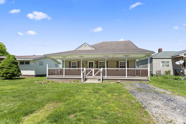 30 Wheeler St, South Shore, KY 41175 - country-style home featuring covered porch and a front yard