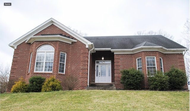 300 Woodlawn Dr, Carrolton, KY 41008 - view of front of property featuring brick siding and a front yard