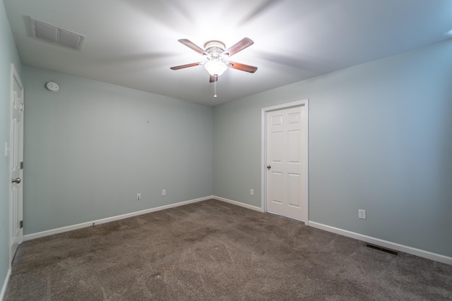 165 Meridian Way, Richmond, KY 40475 - carpeted spare room featuring ceiling fan, visible vents, and baseboards