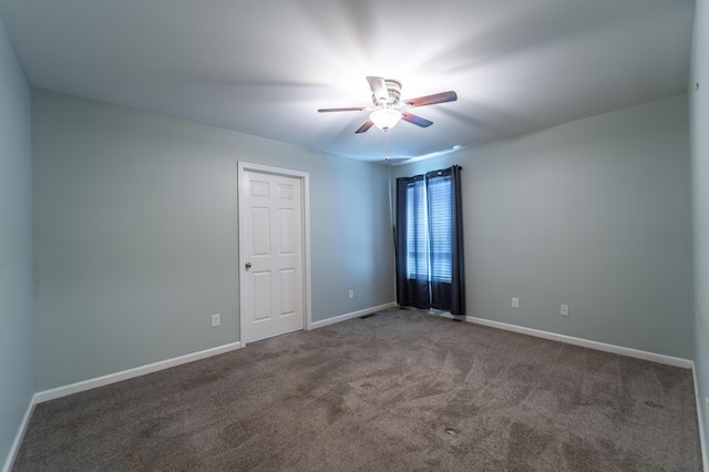 165 Meridian Way, Richmond, KY 40475 - carpeted empty room featuring baseboards and ceiling fan