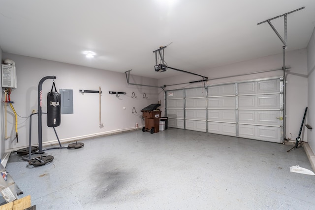 165 Meridian Way, Richmond, KY 40475 - garage featuring a garage door opener and electric panel