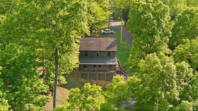 aerial view