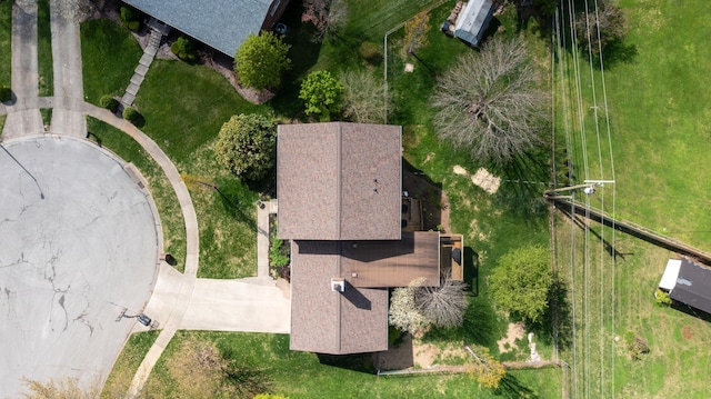 drone / aerial view
