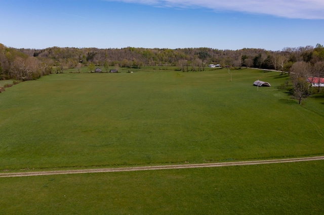 534 Lower Gilmore Rd, Campton, KY 41301 - drone / aerial view featuring a wooded view