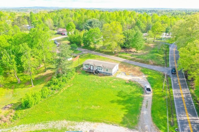 6989 W Laurel Rd, London, KY 40741 - bird's eye view with a forest view