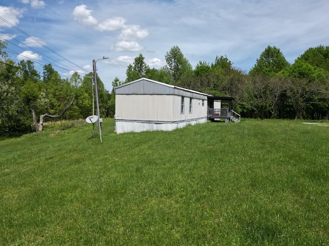 view of yard