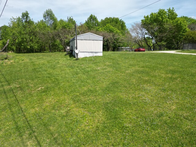 view of yard