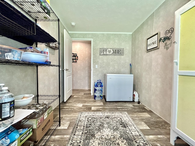 washroom featuring wood finished floors