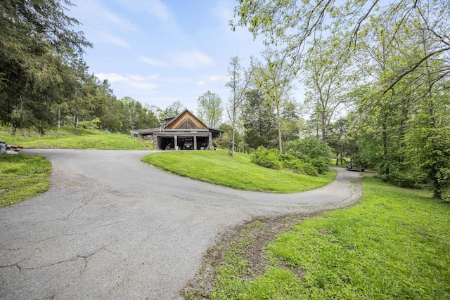 2616 Doylesville Rd, Richmond, KY 40475 - view of property's community with a yard and aphalt driveway