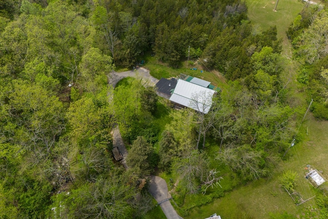 2616 Doylesville Rd, Richmond, KY 40475 - drone / aerial view featuring a forest view