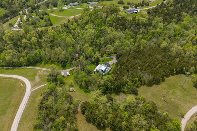 2616 Doylesville Rd, Richmond, KY 40475 - aerial view with a forest view