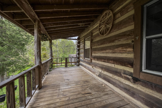 2616 Doylesville Rd, Richmond, KY 40475 - view of wooden deck