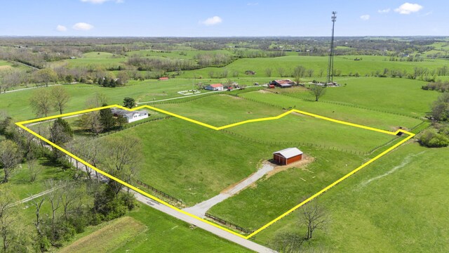342 Prescott Rd, Paris, KY 40361 - bird's eye view with a rural view