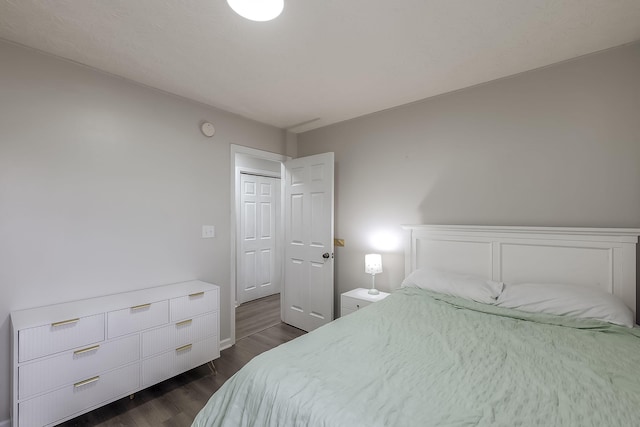 132 Mason Springs Dr, Nicholasville, KY 40356 - bedroom featuring dark wood-style floors and baseboards