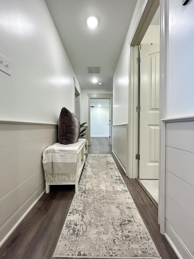 11 Marco Island Dr, Somerset, KY 42503 - hall featuring dark wood-style flooring and baseboards