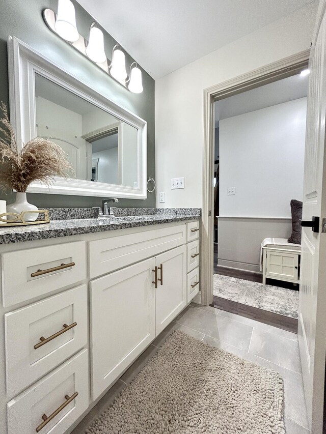 11 Marco Island Dr, Somerset, KY 42503 - bathroom with vanity and tile patterned flooring